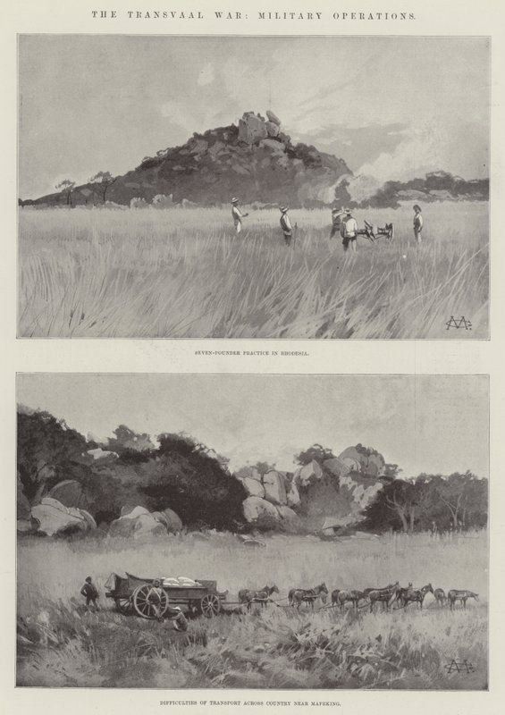 La guerre du Transvaal, opérations militaires - Charles Auguste Loye