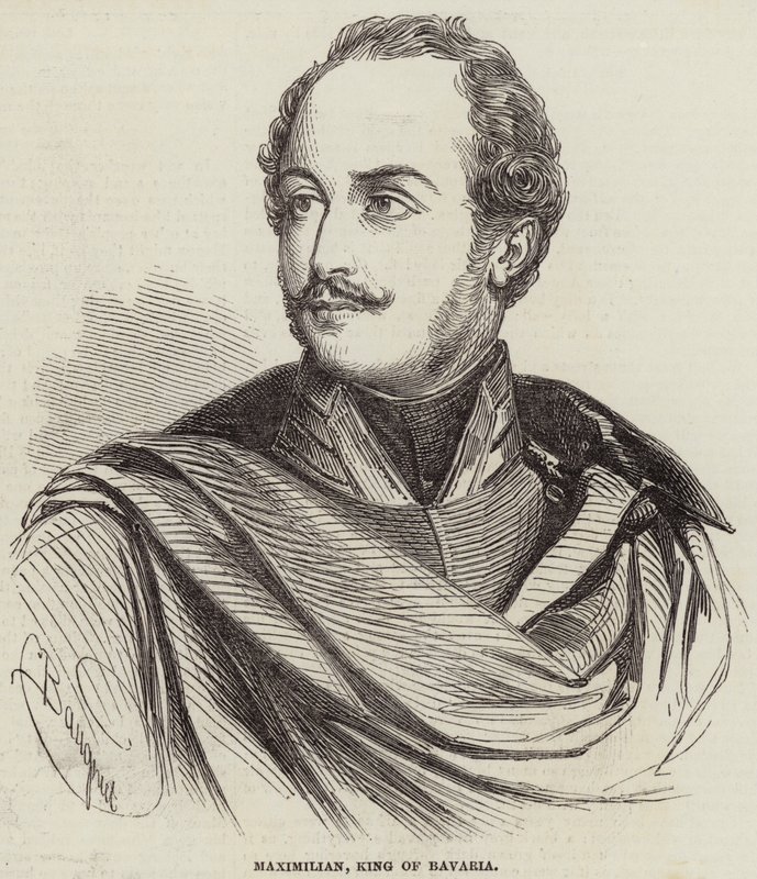 Maximilien, roi de Bavière - Charles Baugniet