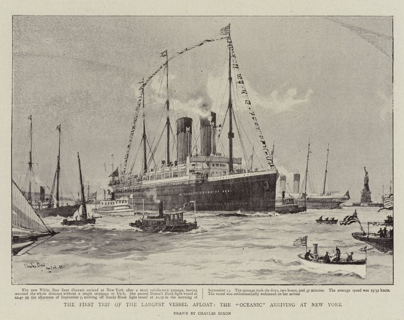 Le premier voyage du plus grand navire flottant, l
