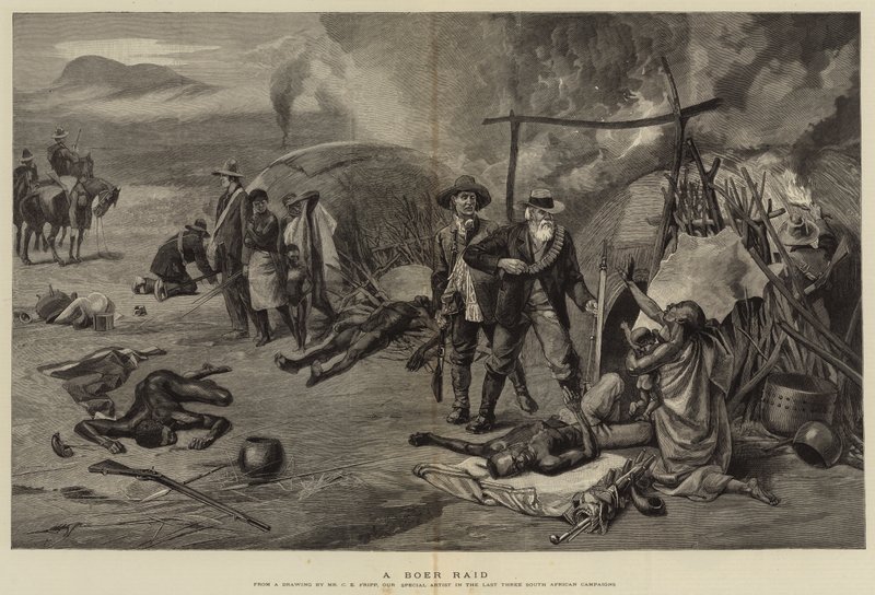 Un raid boer - Charles Edwin Fripp