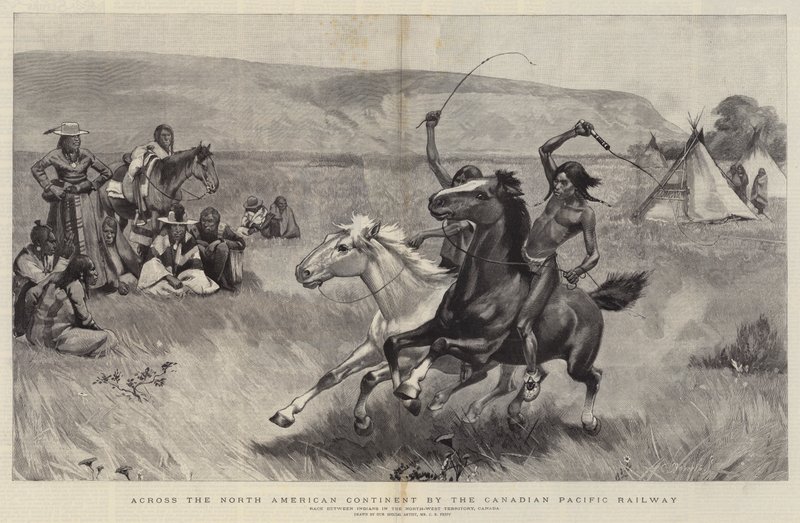 À travers le continent nord-américain par le chemin de fer canadien du Pacifique - Charles Edwin Fripp