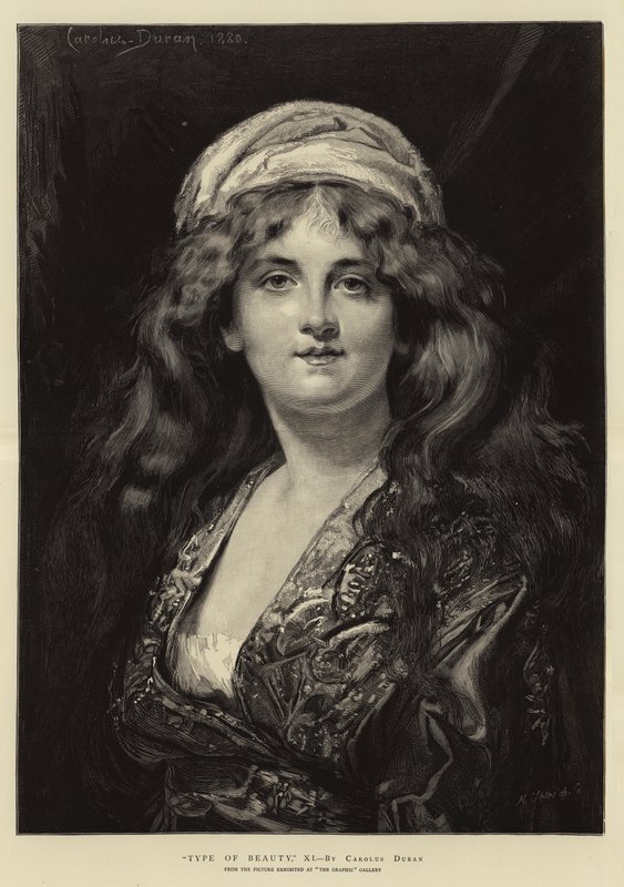 Type de beauté, XI - Charles Emile Auguste Carolus Duran