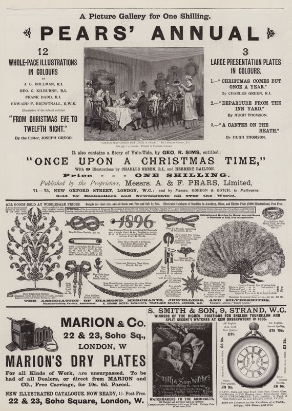 Page de publicités - Charles Green