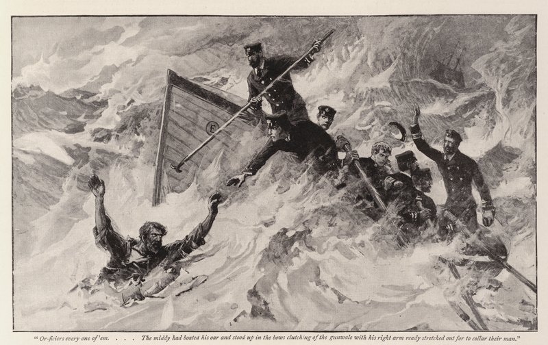 En avant, canot de sauvetage! - Charles J. Staniland