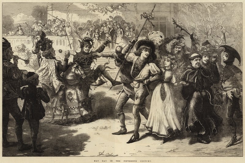 Le Premier Mai au XVe siècle - Charles J. Staniland