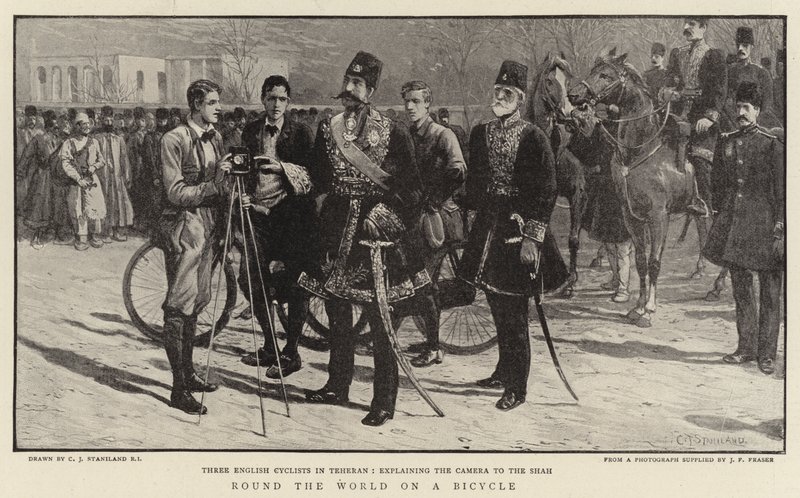 Tour du monde à vélo - Charles J. Staniland