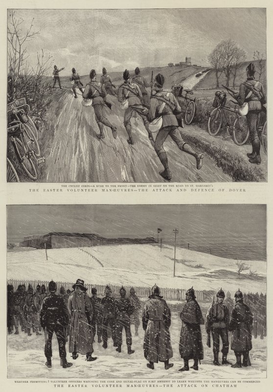 Les manœuvres volontaires de Pâques - Charles J. Staniland