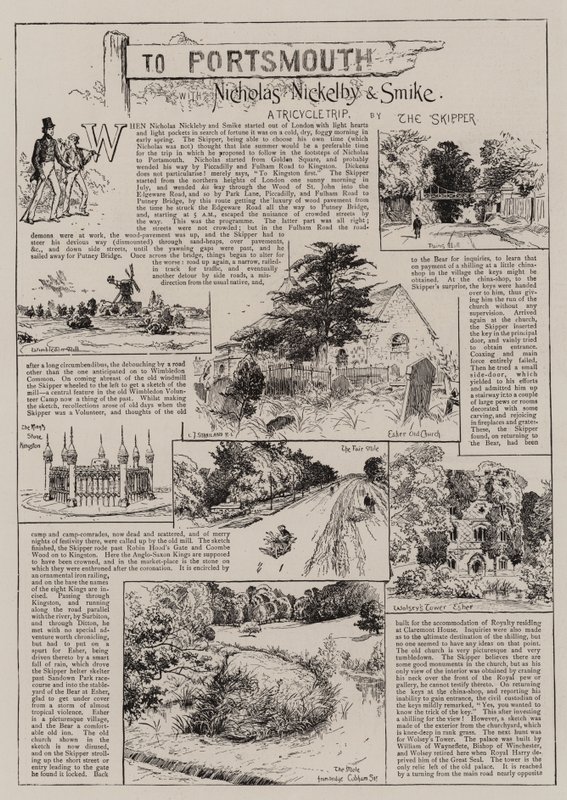 À Portsmouth avec Nicholas Nickleby et Smike - Charles J. Staniland