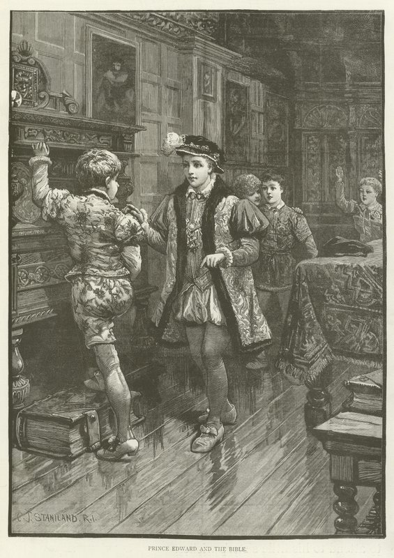 Prince Edward et la Bible - Charles James Richardson