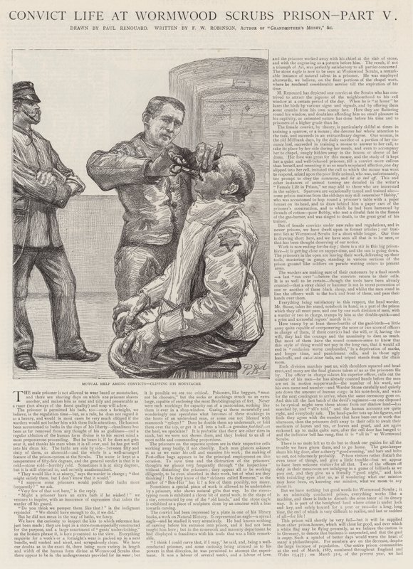 Vie de forçat à la prison de Wormwood Scrubs - Charles Paul Renouard