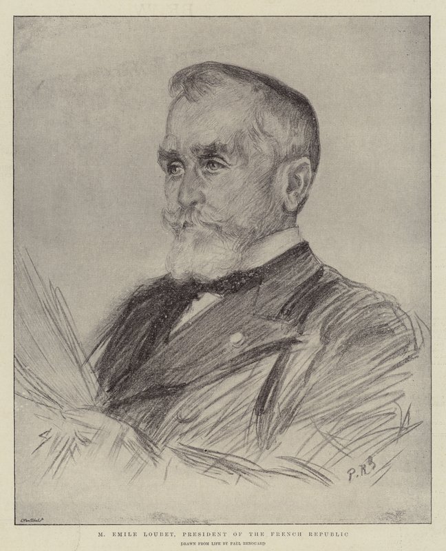 M Emile Loubet, Président de la République Française - Charles Paul Renouard
