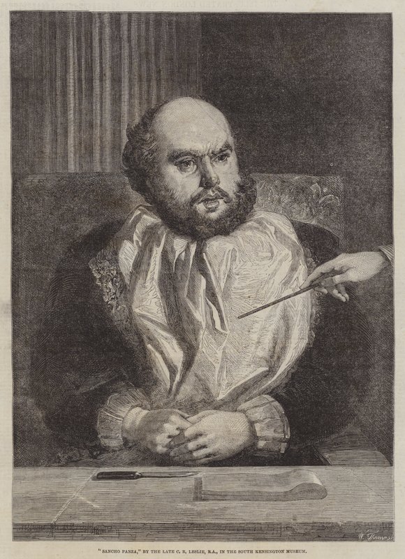 Sancho Panza - Charles Robert Leslie