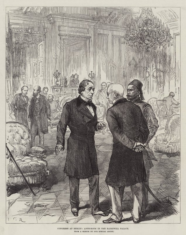 Congrès à Berlin, antichambre du palais Radziwill - Sir John Charles Robinson