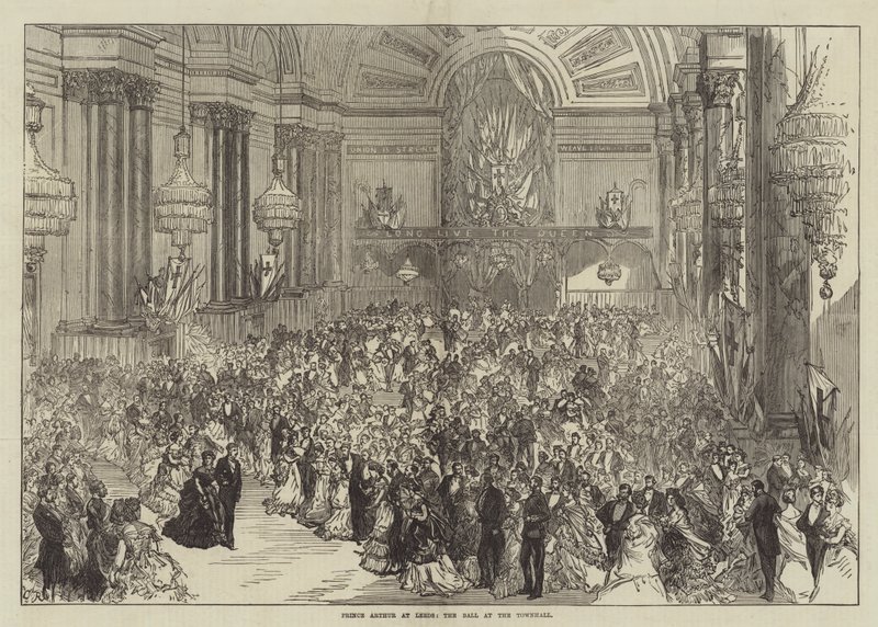 Le Prince Arthur à Leeds, le Bal à l