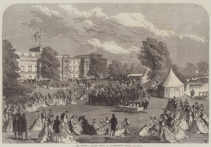 La Garden-party de la Reine au Palais de Buckingham - Sir John Charles Robinson