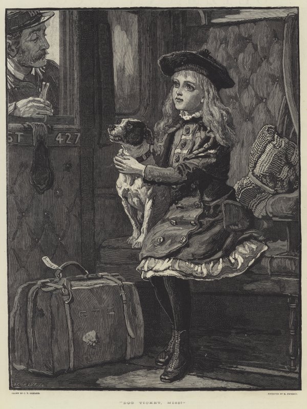 Billet pour chien, Mademoiselle! - Charles Trevor Garland