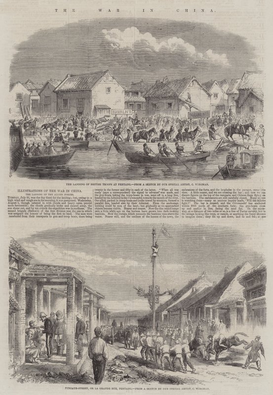 La guerre en Chine - Charles Wirgman