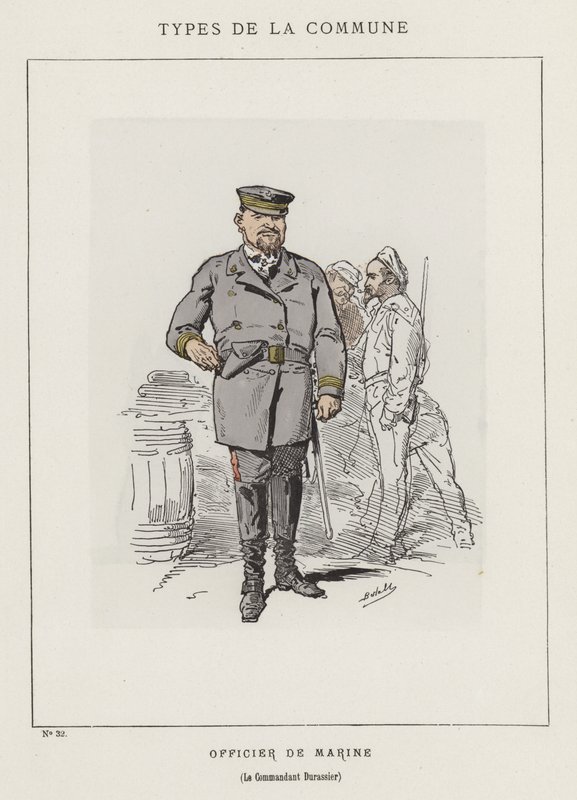 Officier de Marine, Le Commandant Durassier - Charles Albert d Arnoux Bertall