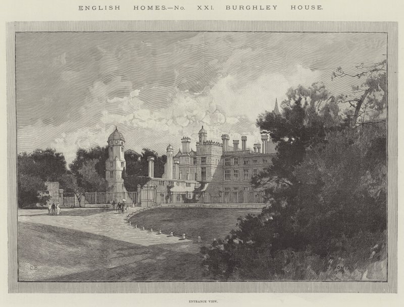 Burghley House - Charles Auguste Loye