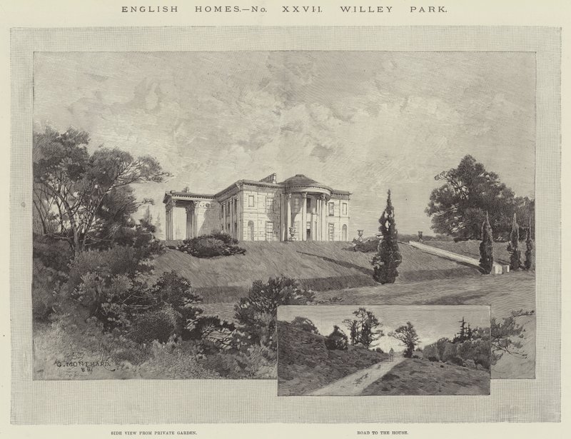 Maisons anglaises, Willey Park - Charles Auguste Loye