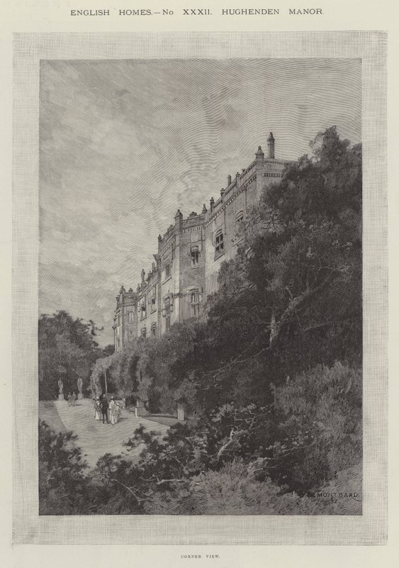 Hughenden Manor, vue d