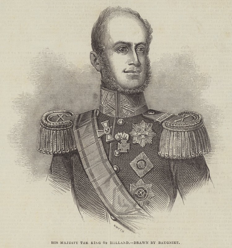 Sa Majesté le Roi de Hollande - Charles Baugniet
