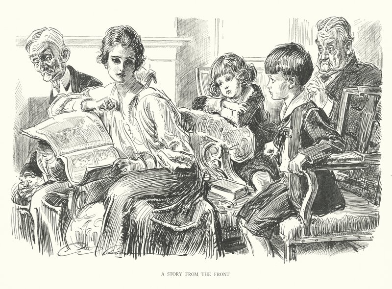 Une histoire du front - Charles Dana Gibson