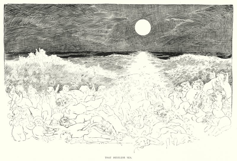 Cette mer agitée - Charles Dana Gibson