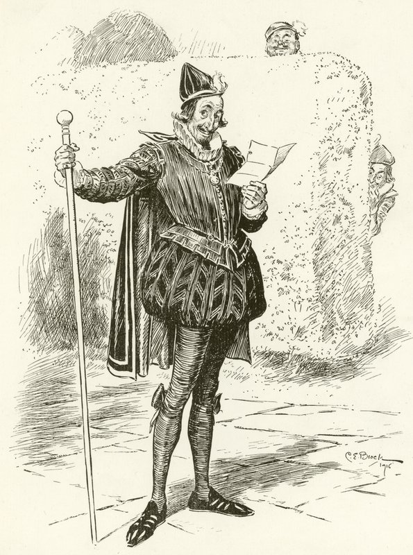 Malvolio - Charles Edmund Brock