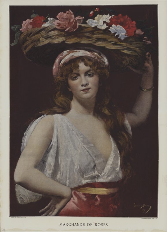 Marchande de Roses - Charles Emile Auguste Carolus Duran