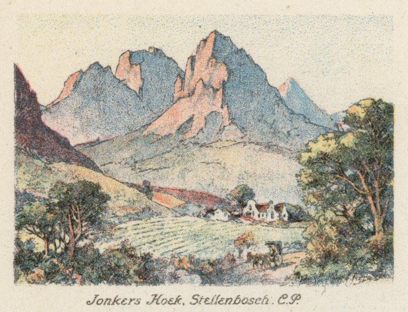 Afrique du Sud : Jonkers Hoek, Stellenbosch, CP - Charles Ernest Peers
