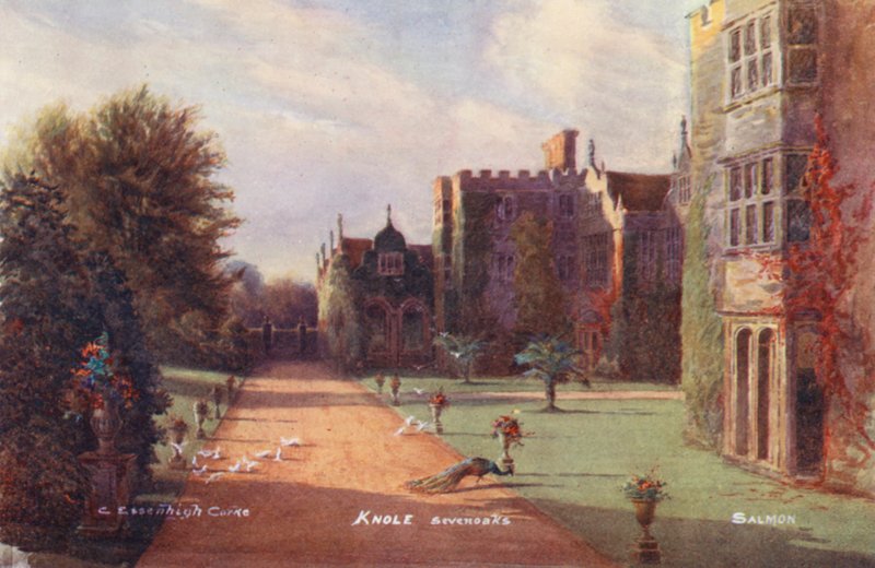 Maison Knole: Façade sud, face à l