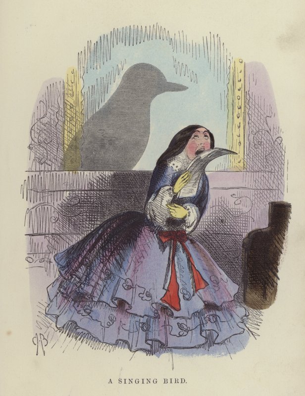 Oiseau chanteur - Charles Henry Bennett
