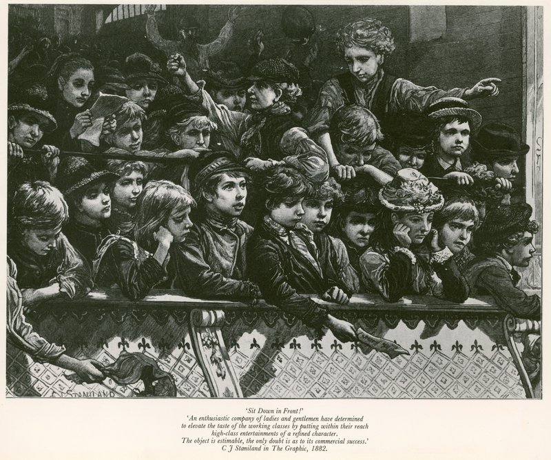 Asseyez-vous devant! Les enfants de la classe ouvrière sont introduits au théâtre - Charles J. Staniland