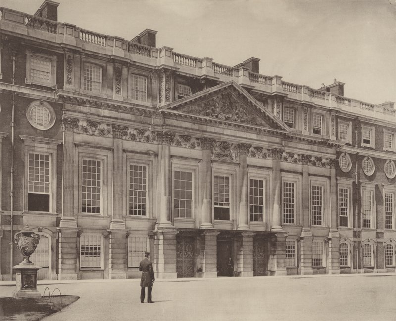 Palais de Hampton Court, la façade est - Charles Latham