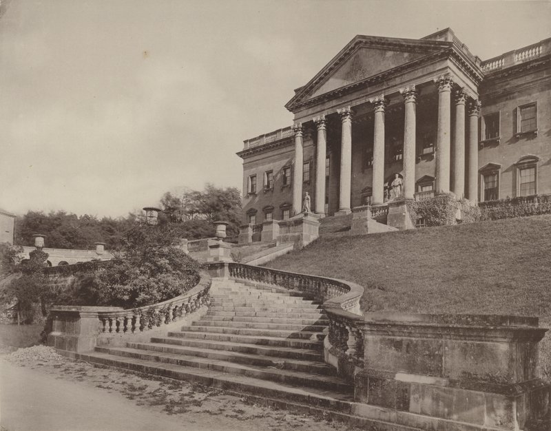 Prior Park, Bath, la façade du jardin - Charles Latham