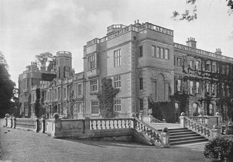 Coin sud-est du château - Charles Latham