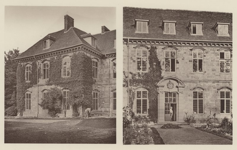 Maison Wolvesey, Winchester, parties des façades nord et sud - Charles Latham