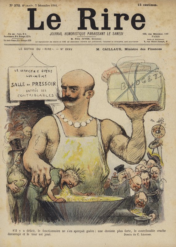 Illustration pour Le Rire - Charles Leandre