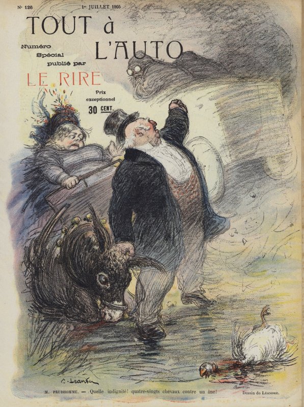 Illustration pour Le Rire - Charles Leandre