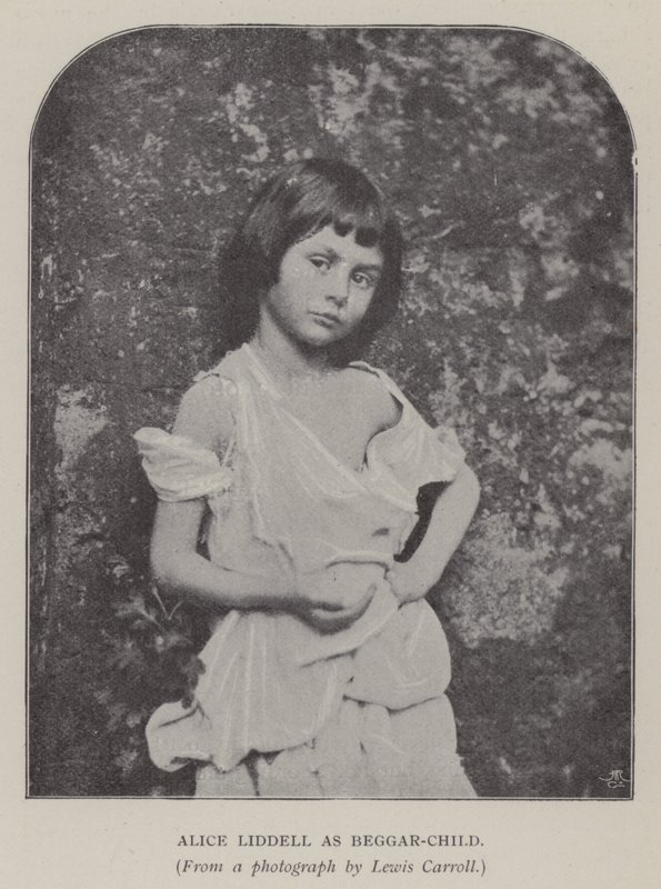 Alice Liddell en enfant mendiant - Charles Lutwidge Dodgson