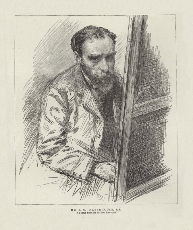 John William Waterhouse - Charles Paul Renouard