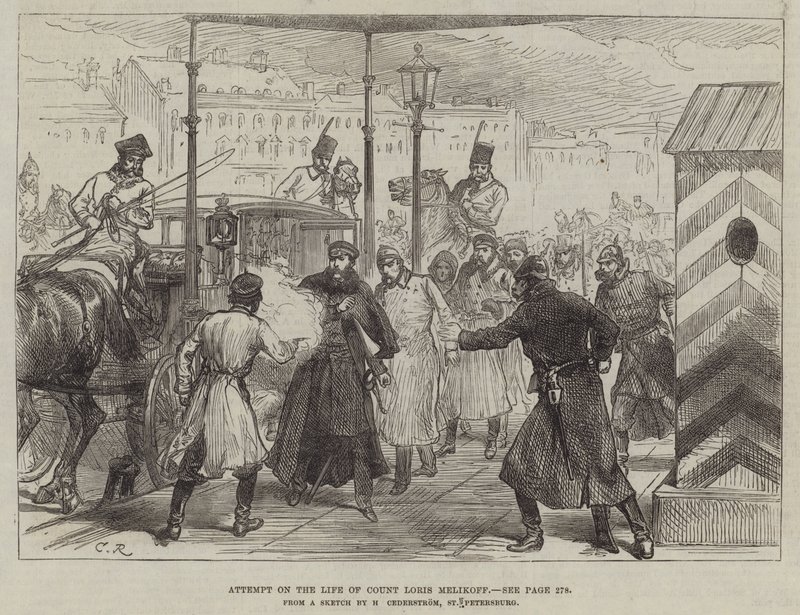 Attentat contre la vie du comte Loris Melikoff - Sir John Charles Robinson