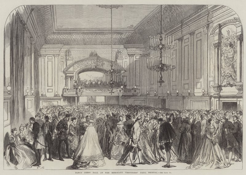 Bal costumé à la Merchant Venturers
