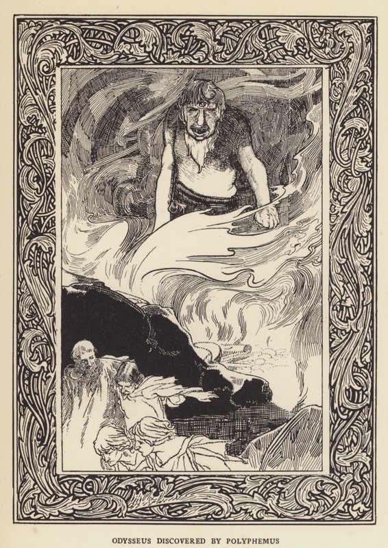 Ulysse découvert par Polyphème - Sir John Charles Robinson
