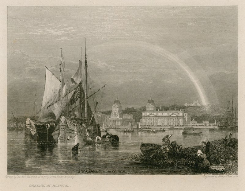 Hôpital de Greenwich, Londres - Clarkson Frederick Stanfield