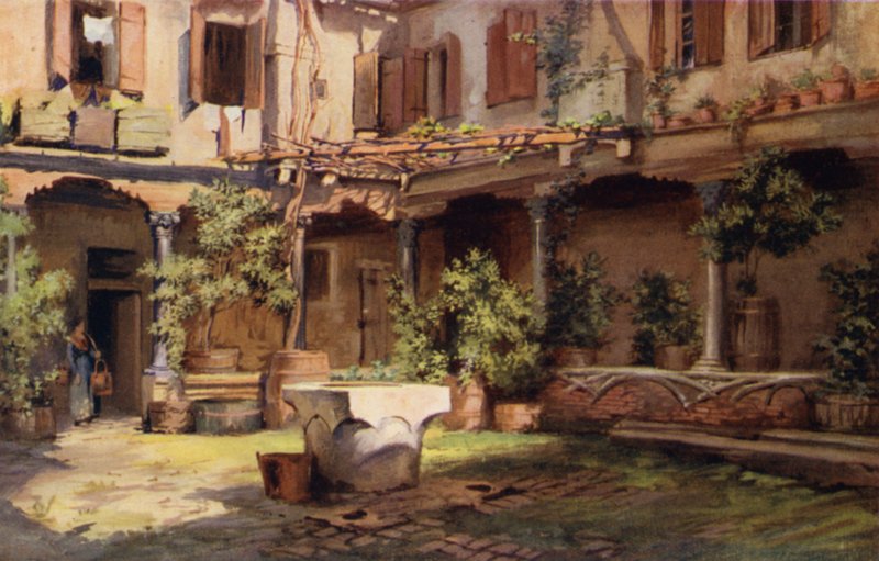 Cour de San Geronimo, Venise - Commendator Formilli