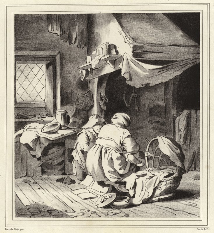 Scène domestique - Cornelis Pietersz Bega