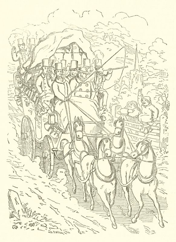 En route pour Oxford - Cuthbert Bede