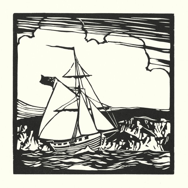Bateaux de pêche et barges : Cutter des douanes - Cyril A. Wilkinson